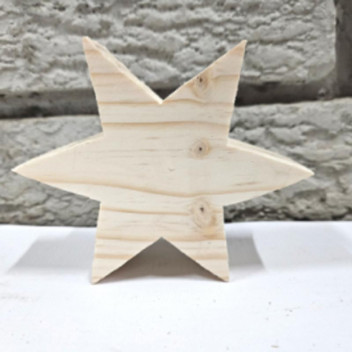 PINE WOOD STAR 110MM