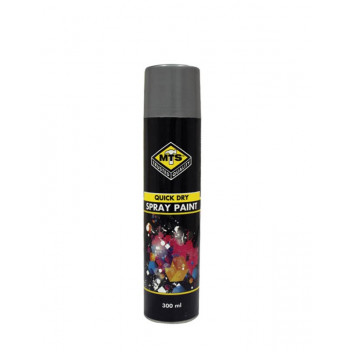 PAINT SPRAY MTS1901 HEAT RESISTANT SILVER 300ML MTS