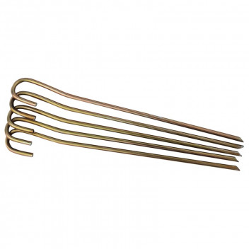 LK\'S TENT STRAIGHT TENT PEG 200X5MM 5PER PACK