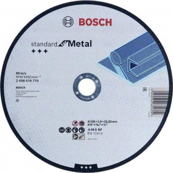 BOSCH THIN METAL CUTTING DISC 230X1.9MM