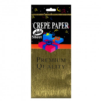 DALA GOLD CRAFT CREPE PAPER