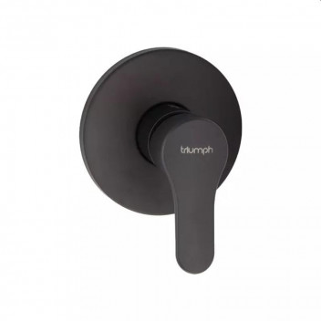 TRIUMPH BLACK SOLID QUARTZ CONCEALED SHOWER MIXER