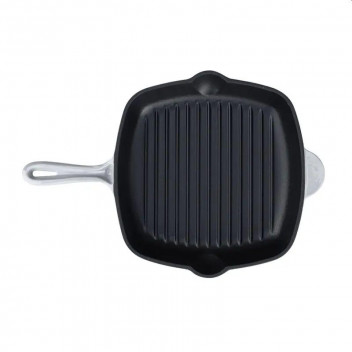CHEF SQUARE GRIDDLE (C/I)(GREY)