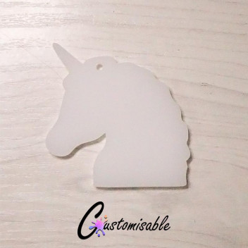 ACRYLIC BLANK CRAFT UNICORN