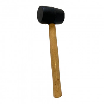 M-TOOL BLACK RUBBER MALLET  226 GRAMS