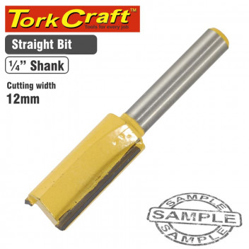 BIT ROUTER STRAIGHT 12MM CKP12MM TORK CRAFT
