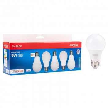 EUROLUX LED BULB A60 E27 9W 4000K