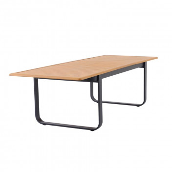 NATERIAL DARK GREY EXTENDABLE CALYPSO DINING TABLE