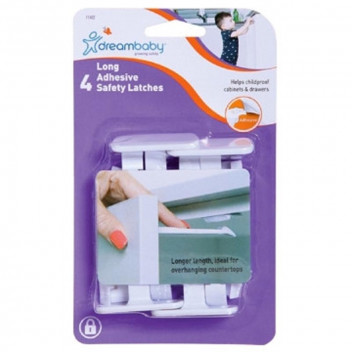 LATCHES LONG ADHESIVE SAFETY F1402 DREAMBABY