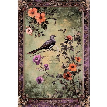 GARDEN CHOIR DECOUPAGE A3