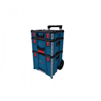 BOSCH CONTRACTOR L-BOXX STORAGE TROLLY 3PIECE