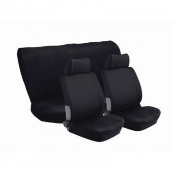 NEXUS SEAT COVERS FULL SET BLACK