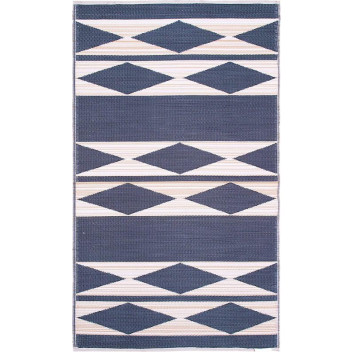 CAIRO OUTDOOR RUG NATURAL AND BLACK 183CMX274CM