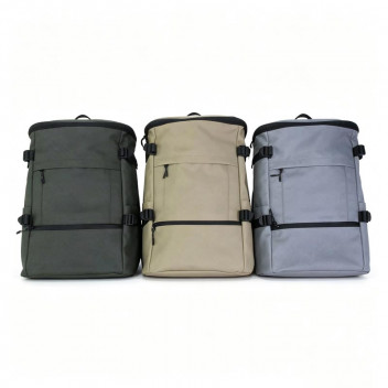 CASUAL BACKPACK SQUARE POLYESTER ASSORTED 43X32X15CM