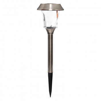 SOLARMATE STAINLESS STEEL GARDEN SOLAR LIGHT 10LUMENS
