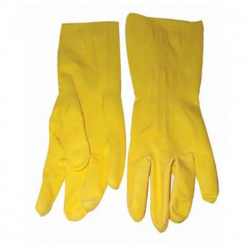 GLOVE MATSAFE LATEX HOUSEHOLD YELLOW LARGE