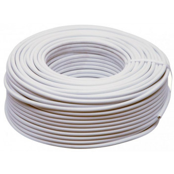 PRECUT WHITE WIRE HOUSE CABLE 1.5MM 20M