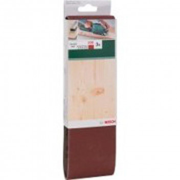 BOSCH SANDING BELT 75X533MM 100G 3 PER PACK