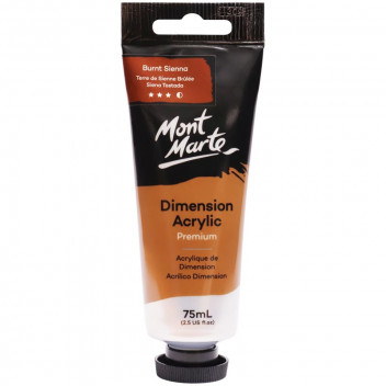 CRAFT BURNT SIENNA ACRYLIC PAINT 75ML