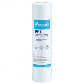 ECOSOFT MELTDOWN FILTER SEDIMENT POLYPROPYLENE 10\" 1 MICRON