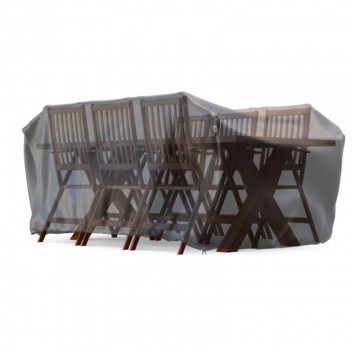 KALAHARI BLACK 6-SEATER PATIO COVER