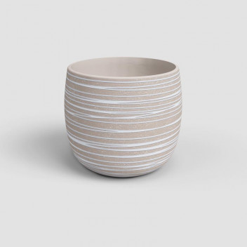ARTIVASI DORIS CREAM CERAMIC POT 29CM