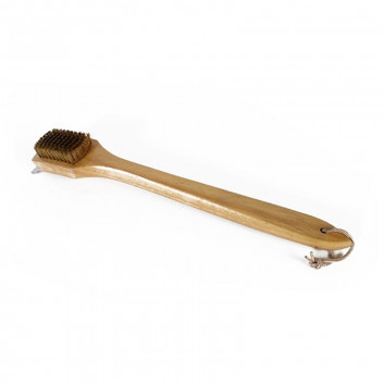 LKS BRAAI GRID BRUSH WOOD HANDLE 450MM
