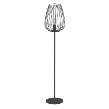 EUROLUX BLACK NEWTON FLOOR LIGHT 275MM