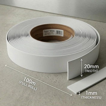 SUPER WHITE EDGING 20MMX1MMX10M