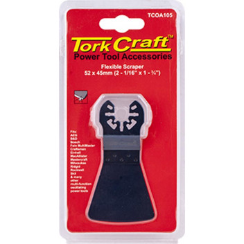 TORK CRAFT QUICK CHANGE FLEXIBLE SCRAPER 52X45MM(2-1/16\'X1-3/4\')