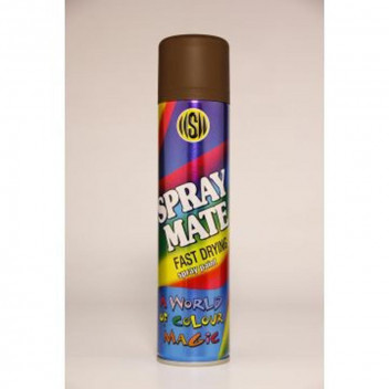 SPRAYMATE SATIN MOCHA FAST DRYING SPRAY PAINT 250ML