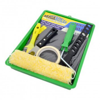 ACADEMY PAINT ROLLER & TRAY SET 8 PIECE