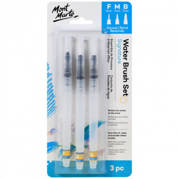 SIGNATURE WATERCOLOUR CRAFT BRUSH 3 PIECE
