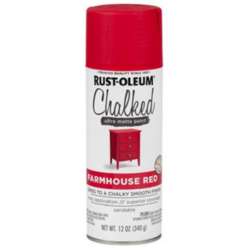 R-OLEUM FARMHOUSE RED CHALKED SPRAY PAINT 340G