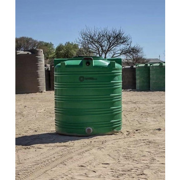WATER TANK POLY VERTICAL 1000L LIGHT WEIGHT 1.21HX1.10W 20KG