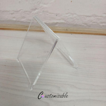 ACRYLC CLEAR TABLE NUMBER CRAFT BLANK