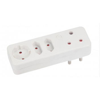 CORE MULTIPLUG 1X16A 2XEURO 1XSCHUKO