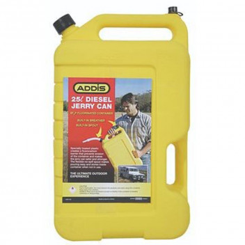 ADDIS YELLOW DIESEL JERRY CAN 25L
