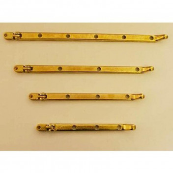 BOLTFIX SOLID STAY PEG BRASS HARD 200MM