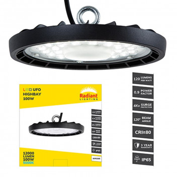 EUROLUX UFO PENDANT LIGHT 5000K 100W