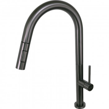 BLUTIDE SINK MIXER PILLOUT NEO GUNMETAL.