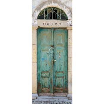 DECOUPAGE DOOR PRINTED IN TIME
