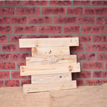 WOOD  38010  PALLET BOARD SLOGAN