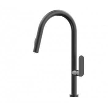 MIXER SINK SINGLE HOLE SATIN GUNMETAL BLUTIDE