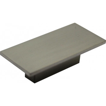 SATIN CHROME TILE KNOB 32MM