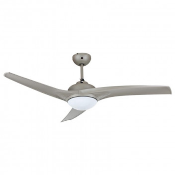 RADIANT MACH SATIN CHROME CEILING FAN