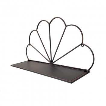 1TIER METAL WALL SHELF 51X15X29CM