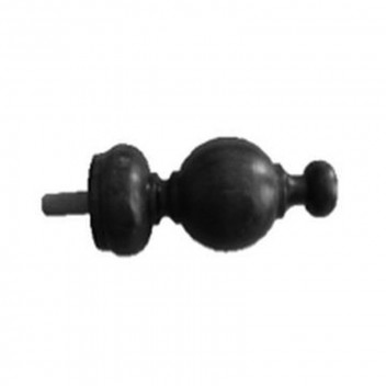 DARK STAIN CLASSIC FINIAL  34MM