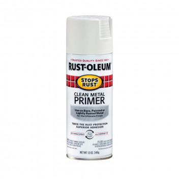 R-OLEUM WHITE CLEAN METAL SPRAY PAINT 340G