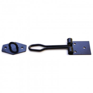 SAFETO HASP&STAPLE WIRE BLACK JAPAN 100MM